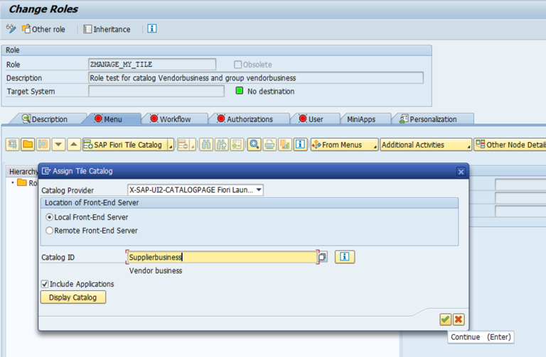 How to add a SAP transaction in a SAP FIORI tile ? – Blog pour ... image.