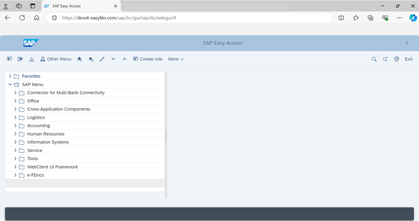 Wanna switch from FIORI Tiles to SAP WEB Gui in 4 clicks ? – Blog pour ...